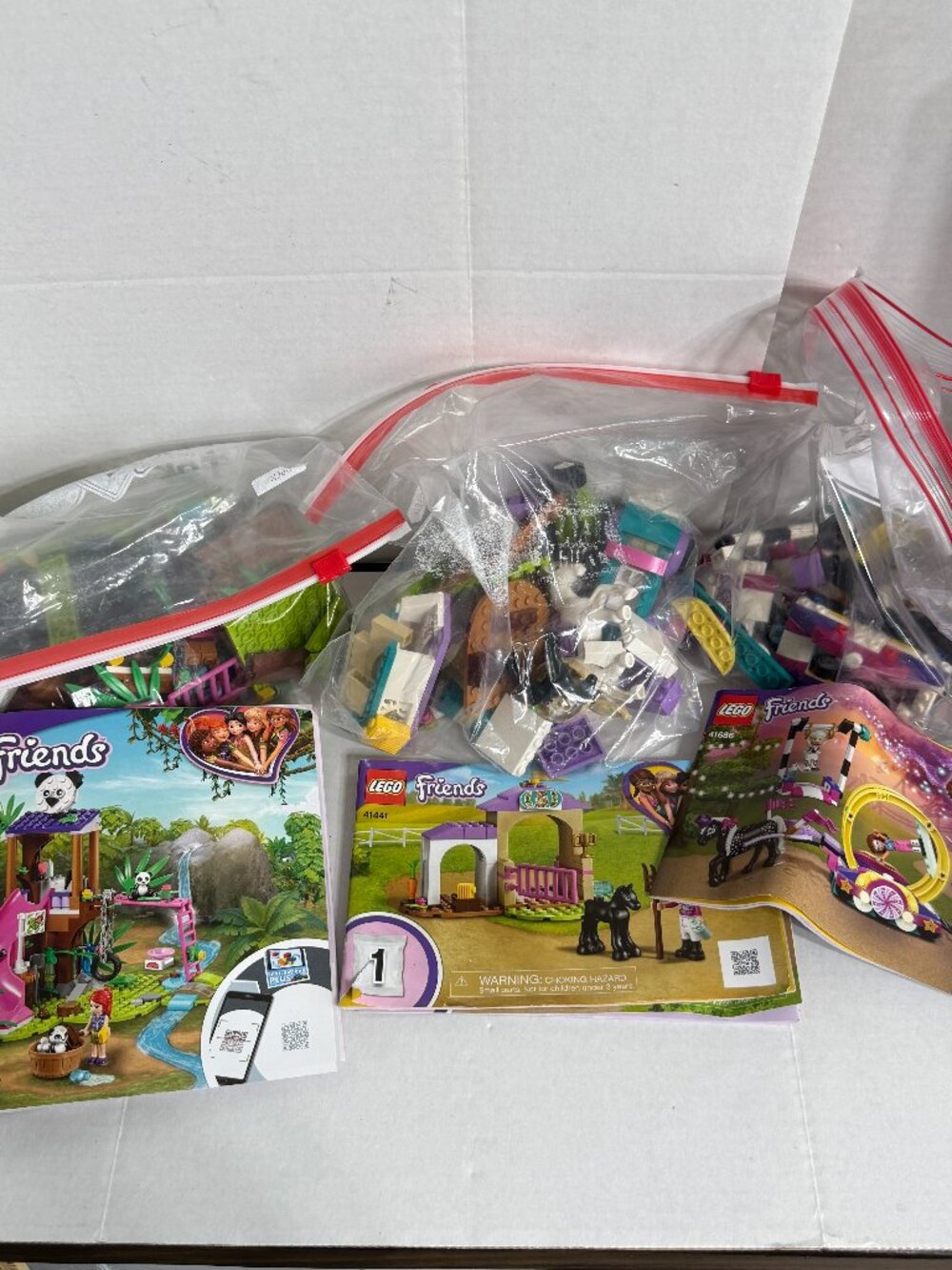 LEGO Friends Sets with Manual 41422, 41441, 41686 Building Set Ages 7+ Lot Lot